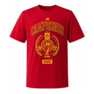Spain "We Are Champions" T-Shirt Red