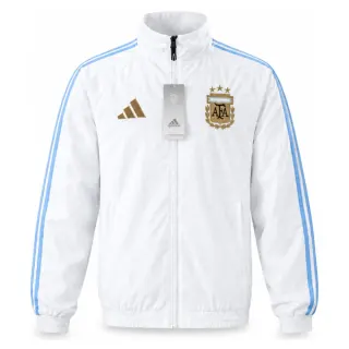 Argentina 2026 Full Zip Jacket - White