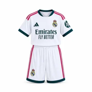 Real Madrid 26/27 Home Kids Kit Jersey