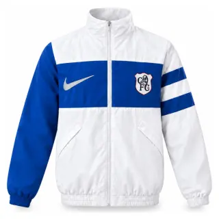 Chelsea 26/27 Full Zip Jacket - White and Blue