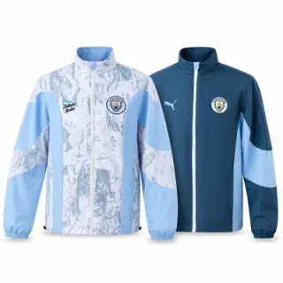Manchester City x Kidsuper 2026 Reversible Anthem All Weather Jacket Windbreaker