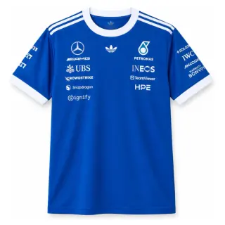 adidas x Mercedes-AMG Petronas F1 Team Blue Wonder T-shirt