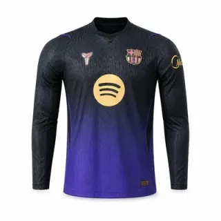 Barcelona x Kobe Bryant 26/27 Away Player Version Long Sleeve Jersey