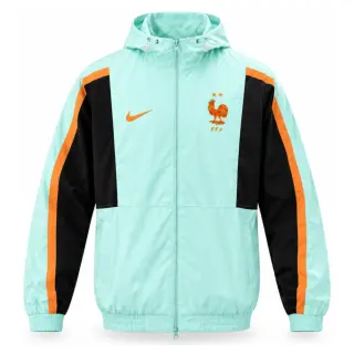 France 2026 Full Zip Jacket - Cyan