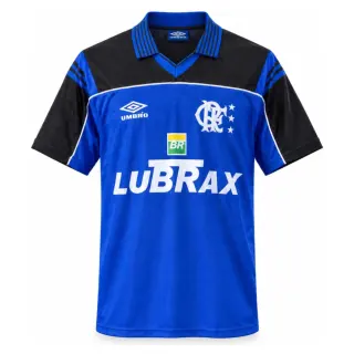 Flamengo 1999 Blue Goalkeeper Uniform Retro Jersey