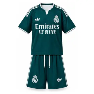 Real Madrid 26/27 Away Kids Kit Jersey