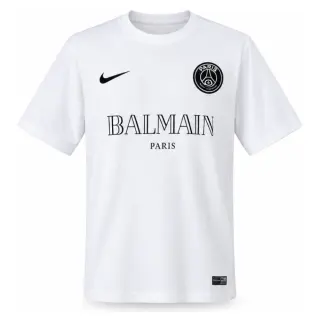 PSG X BALMAIN 2021 Retro Training Jersey White