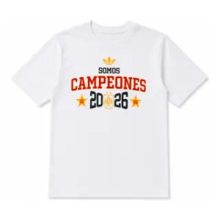 Spain 2026 Somos Campeones T-Shirt - White