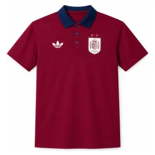 Spain 26/27 Polo Red Jersey