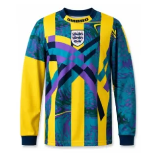 England 1995 Goalkeeper Long-Sleeve Retro Jersey