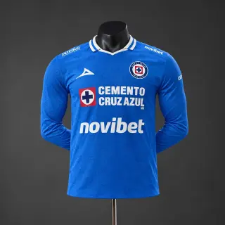 Cruz Azul 26/27 Home Player Version Long Sleeved Jersey