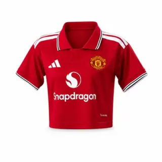 M-U 26/27 Home Womens Crop Jersey