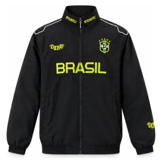 Brazil 2026 Full Zip Jacket - Black