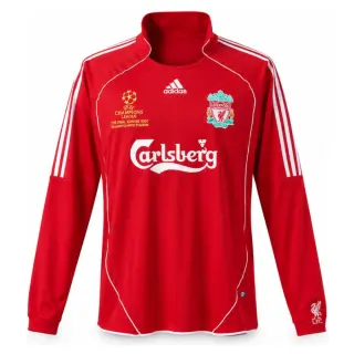LFC 06/07 Home Champions League Edition Long Sleeve Retro Jersey