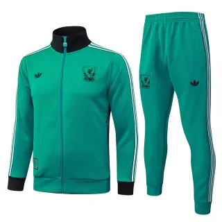 25/26 Liverpool zip intera kit allenamento uomo verde
