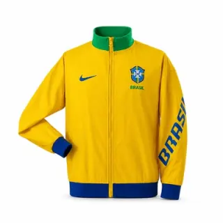 Brazil Sportswear Jacket Coat Windbreaker