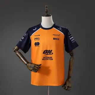Castore McLaren F1 Orange And Black T-shirt
