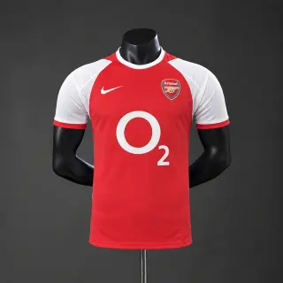 Retro Arsenal 02/03 home Player Version Jersey