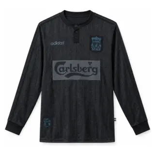 LFC 95/96 Retro Long Sleeve Black Jersey