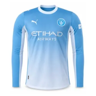 Manchester City 26/27 Home Player Version Long Sleeved Jersey