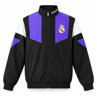 Real Madrid 26/27 Track Jacket Black Windbreaker