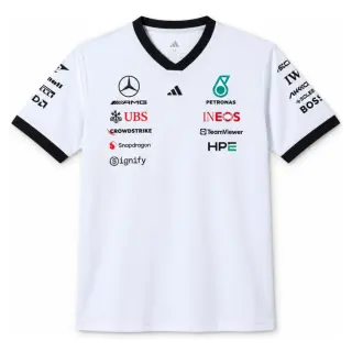 Mercedes-AMG Petronas F1 2026 White T-shirt S-5XL-1