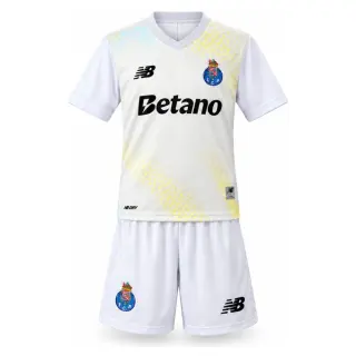 Porto Grey Goalkeeper Kids Kit