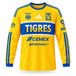 Tigers UANL 26/27 Home Long Sleeve Jersey