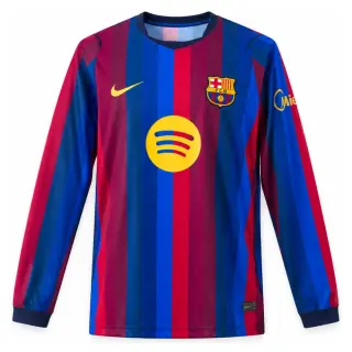 Barcelona 26/27 Home Long-Sleeve Jersey