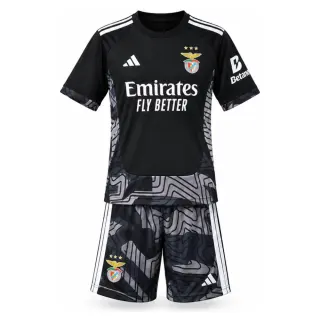Benfica 26/27 Black Goalkeeper Kids Kit