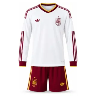 Spain 2026 Away Long-Sleeve Kids Kit