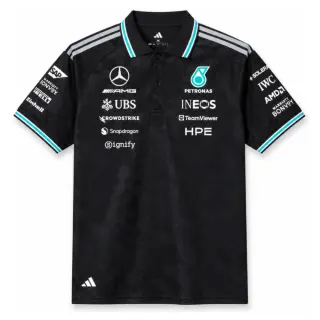 Mercedes-AMG Petronas F1 2026 Black Polo