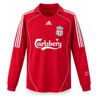LFC 06/07 Home Long Sleeve Retro Jersey