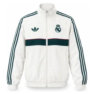 Real Madrid 26/27 Full Zip Jacket - White