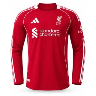 LFC 25/26 Player Version Home Long Sleeve Jersey