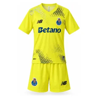 Porto Yellow Goalkeeper Kids Kit