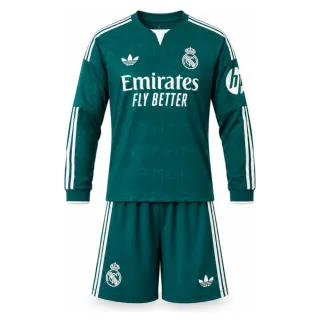 Real Madrid 26/27 Away Long-Sleeve Kids Kit