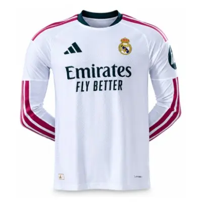 Real Madrid 26/27 Home Player Version Long Sleeved Jersey