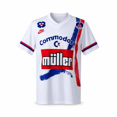 PSG 91/92 Home Retro Jersey
