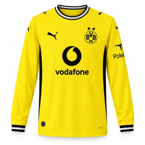Borussia Dortmund 26/27 Home Long Sleeve Jersey
