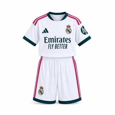 Real Madrid 26/27 Home Kids Kit Jersey