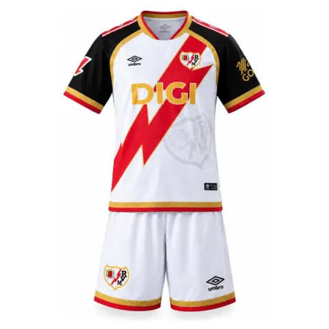 Rayo Vallecano 26/27 Home Kids Kit