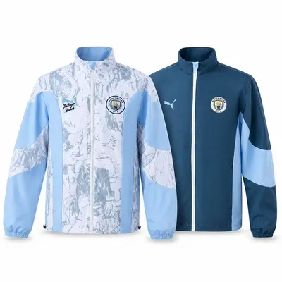 Manchester City x Kidsuper 2026 Reversible Anthem All Weather Jacket Windbreaker