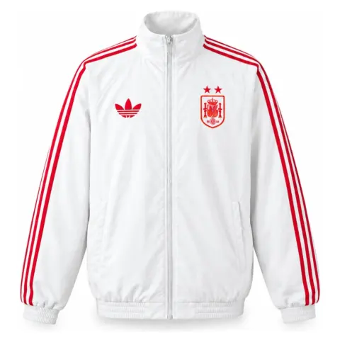 Spain 2026 Full-Zip Jacket - White