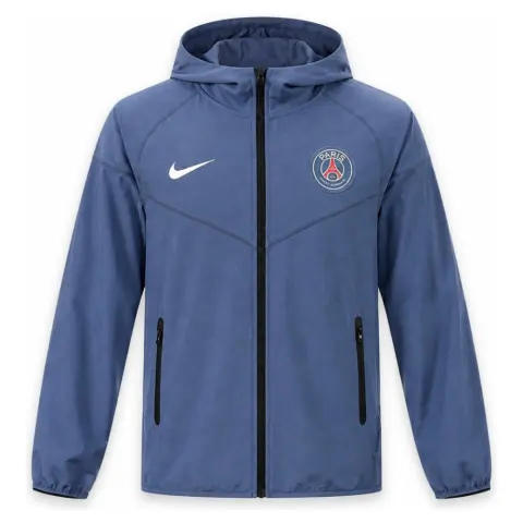 PSG 26/27 Home Blue Full-zip hooded jacket