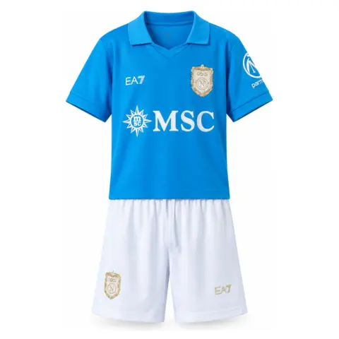 Napoli 26/27 Home Kids Kit Jersey