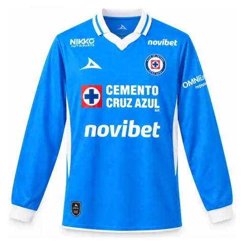 Cruz Azul 26/27 Home Long-sleeved Jersey