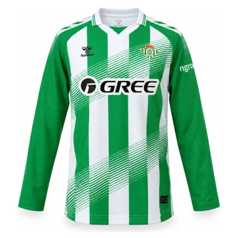 Real Betis 26/27 Home Long-Sleeve Champions League Edition Jersey