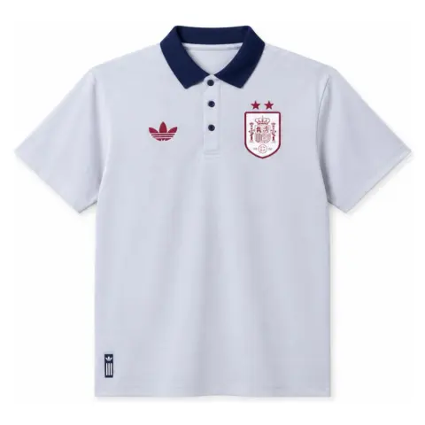 Spain 26/27 Polo Grey Jersey