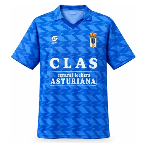Real Oviedo 89/90 Home Retro Jersey